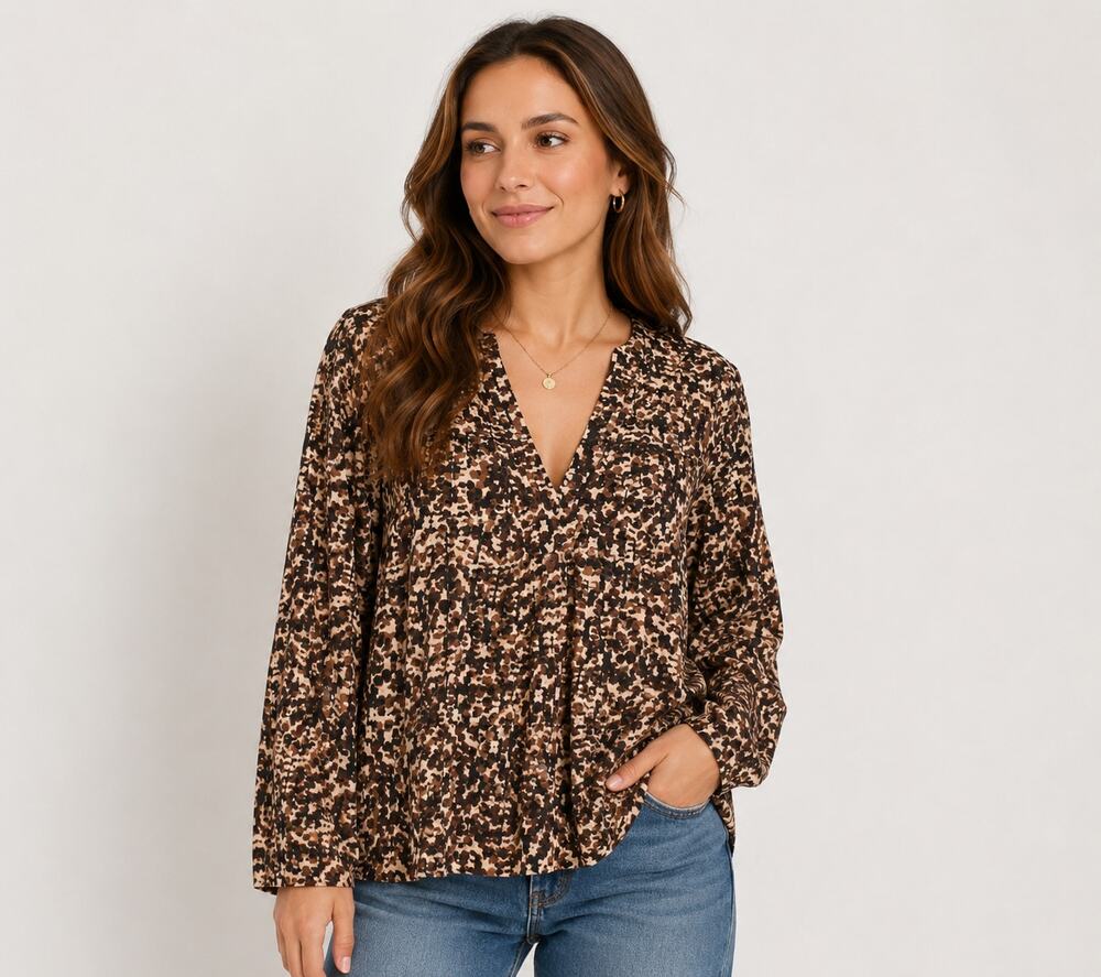 Liz Baker Mob Wife Animal Print Cardigan Blazer Womens XL Artsy Cheetah